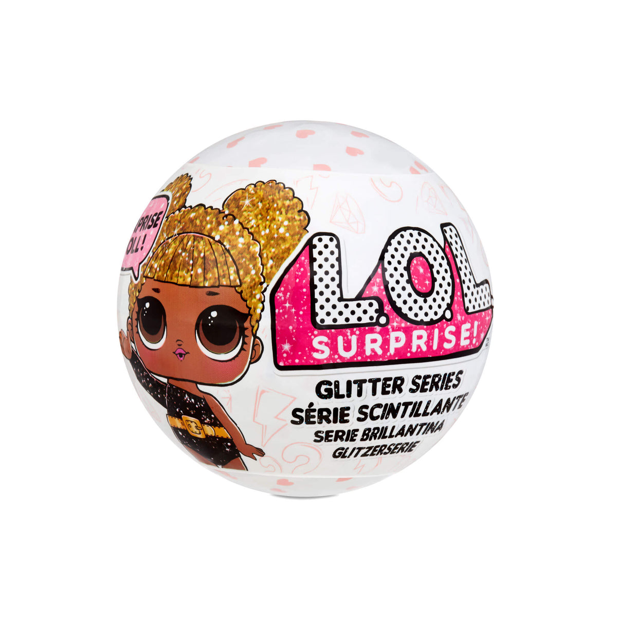 LOL Surprise Glitter 3-Pack- Style 1 - 3 Re-released Dolls Each with 7