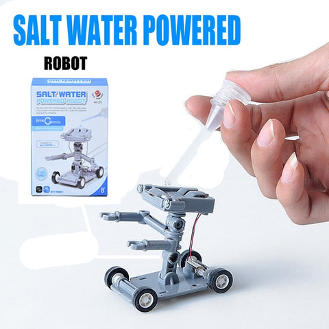 Image of DIY Mini Salt Water Powered Robot