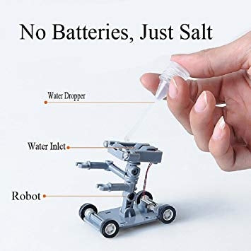 Image of DIY Mini Salt Water Powered Robot