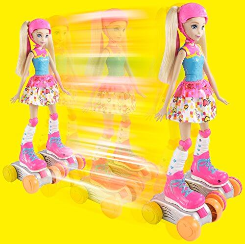 barbie video game hero remote control roller skating doll