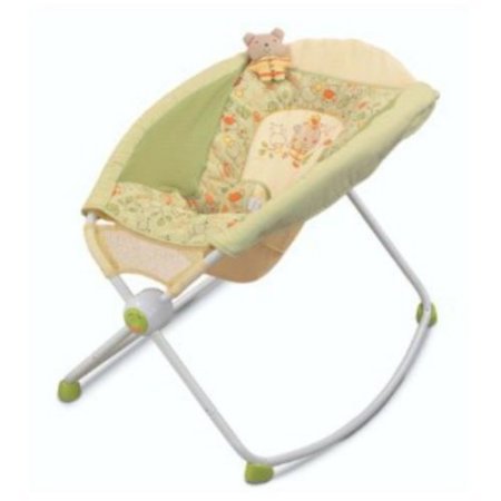 fisher price rock n play yellow