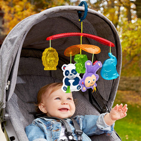 fisher price on the go stroller mobile