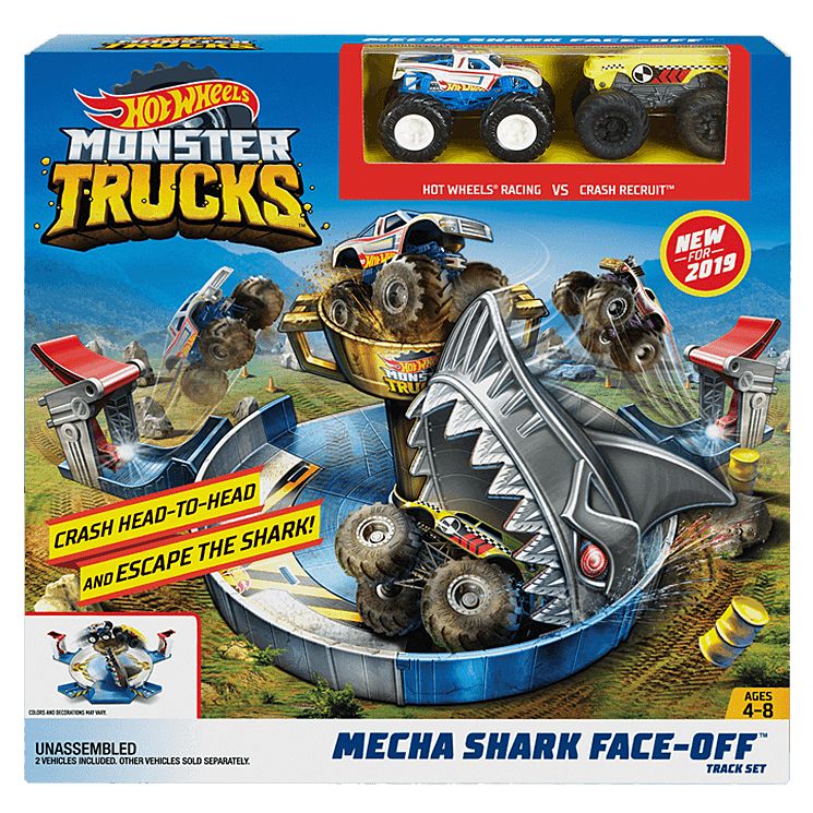 hot wheels shark set