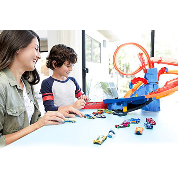 hot wheels volcano escape playset