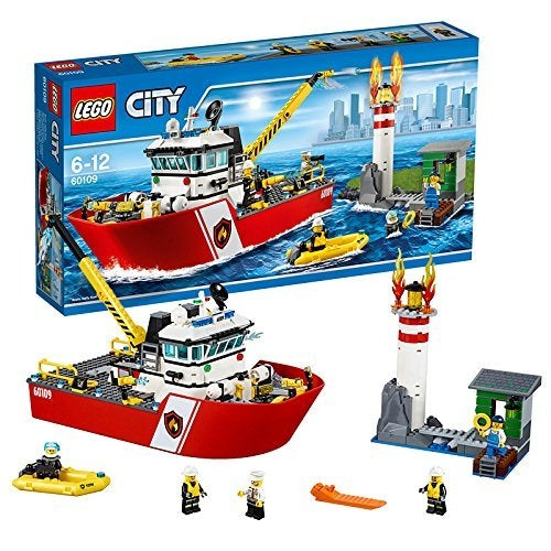 lego fire boat 60109