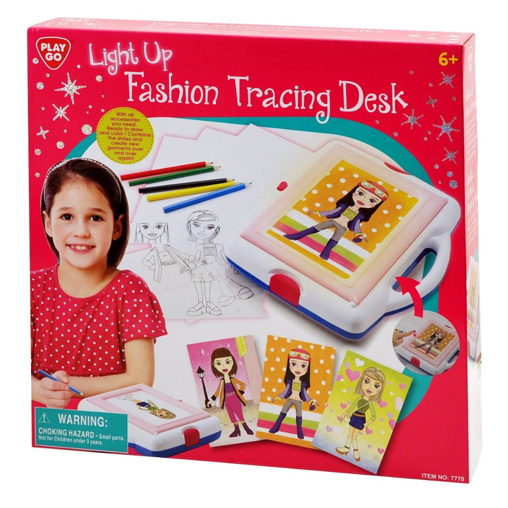 Playgo Trace It Up Fashion Artist Battery Operated Toyzone Pk