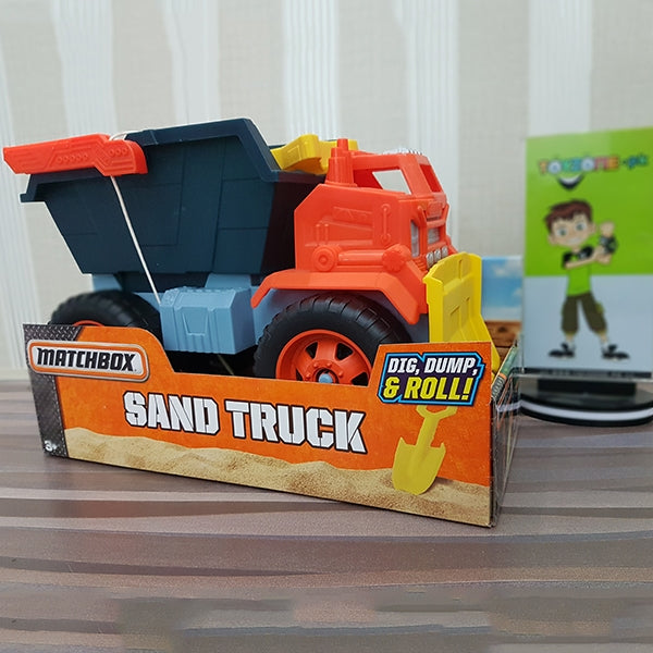 matchbox sand truck