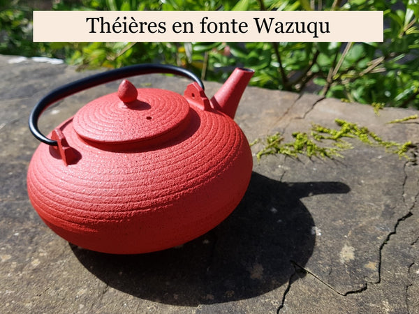 Théière en fonte Wazuqu