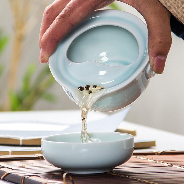 Gaiwan su integruotu filtru