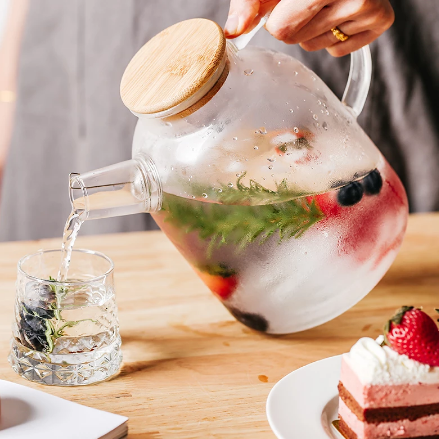 Théière en Verre pour Thé Glacé