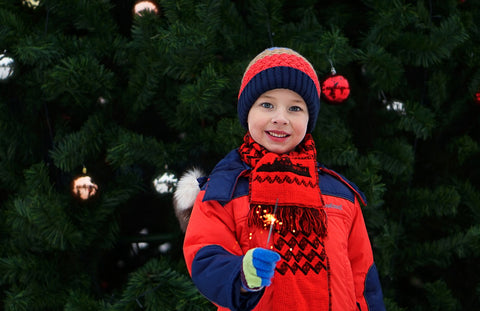 Layers are important when dressing up your child fashionably during winter