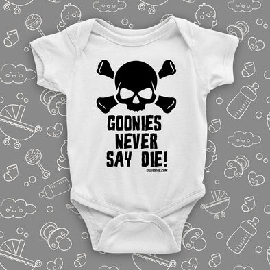 goonies baby onesie