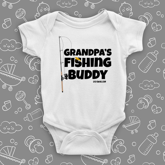 Fishing Poles and Hunting Gears | Baby Swag 0/6 Months / Heather Gray