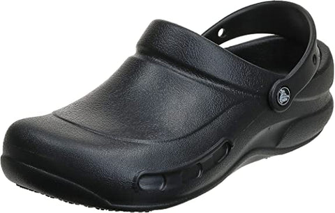 Chef Sac Recommends Black Crocs Clogs as it is Slip Resistant and keeps you comfy all day