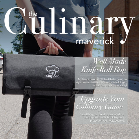 Chef Knife Roll Bag by Chef Sac