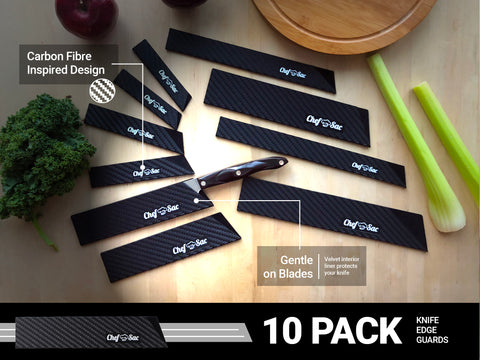 Chef Sac Knife Edge Guards 10 Piece Set