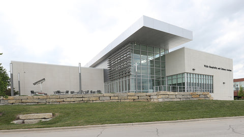 The Johnson County Community College - Wylie Hospitality and Culinary Academy Building includes a demonstration kitchen in a culinary theater.jpeg