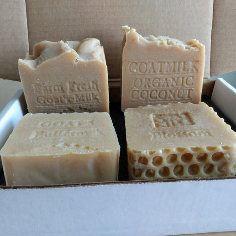 Google 4 soap fresh milk set