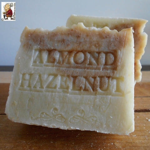 Almond handmade soap homemade organic
