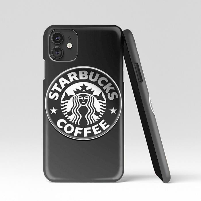 coque custodia cover case fundas hoesjes iphone 11 pro max 5 6 6s 7 8 plus x xs xr se2020 pas cher p8269 3D Starbucks Coffee Logo Black Wallpaper