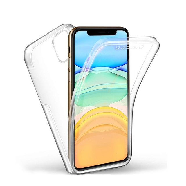 Coque iPhone 11 protection intégrale 360° transparente