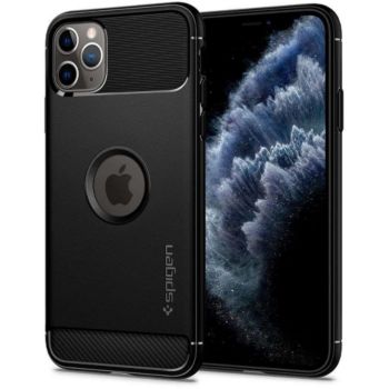 Coque Protection Optimale Core Armor Spigen Noir pour Apple iPhone 11