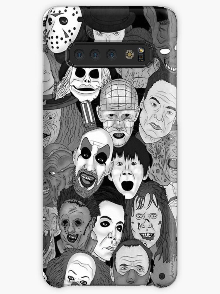 A Few of My Macabre Things (on white) Coque Samsung S10