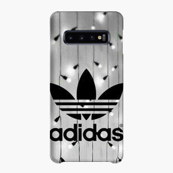 Coque Samsung galaxy S5 S6 S7 S8 S9 S10 S10E Edge Plus Adidas Logo Light Show