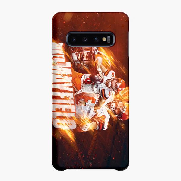 Coque Samsung galaxy S5 S6 S7 S8 S9 S10 S10E Edge Plus Baker Mayfield'S First Win