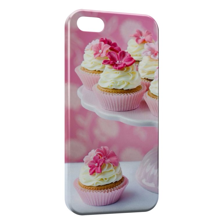 Coque iPhone 8 & 8 Plus CupCake Design Pink