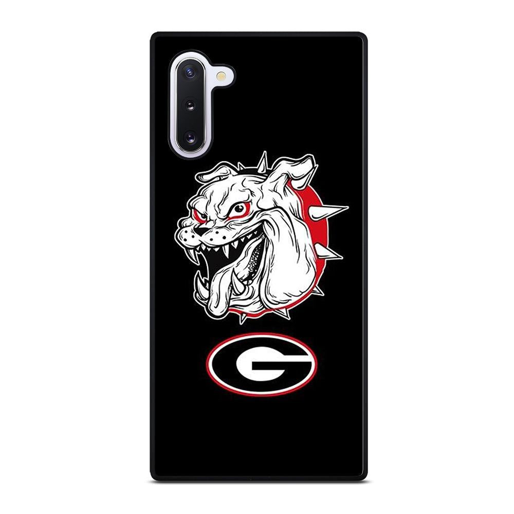 coque custodia cover fundas hoesjes j3 J5 J6 s20 s10 s9 s8 s7 s6 s5 plus edge D25036 GEORGIA BULLDOGS UGA Samsung Galaxy Note 10 Case