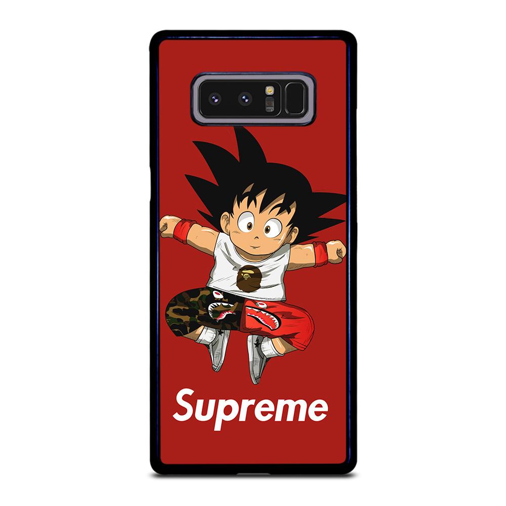 coque custodia cover fundas hoesjes j3 J5 J6 s20 s10 s9 s8 s7 s6 s5 plus edge D25328 GOKU SUPREME BAPE Samsung Galaxy Note 8 Case