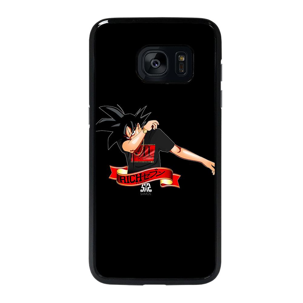 coque custodia cover fundas hoesjes j3 J5 J6 s20 s10 s9 s8 s7 s6 s5 plus edge D25277 GOKU BLACK DAB Samsung Galaxy s7 edge Case