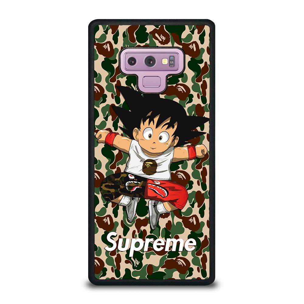 coque custodia cover fundas hoesjes j3 J5 J6 s20 s10 s9 s8 s7 s6 s5 plus edge D25298 GOKU SUPREME BAPE #1 Samsung Galaxy Note 9 Case