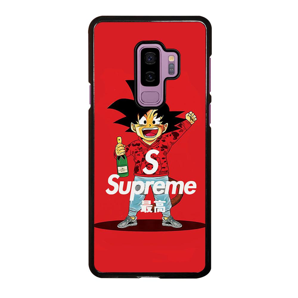 coque custodia cover fundas hoesjes j3 J5 J6 s20 s10 s9 s8 s7 s6 s5 plus edge D25325 GOKU SUPREME BAPE RED Samsung Galaxy S9 Plus Case