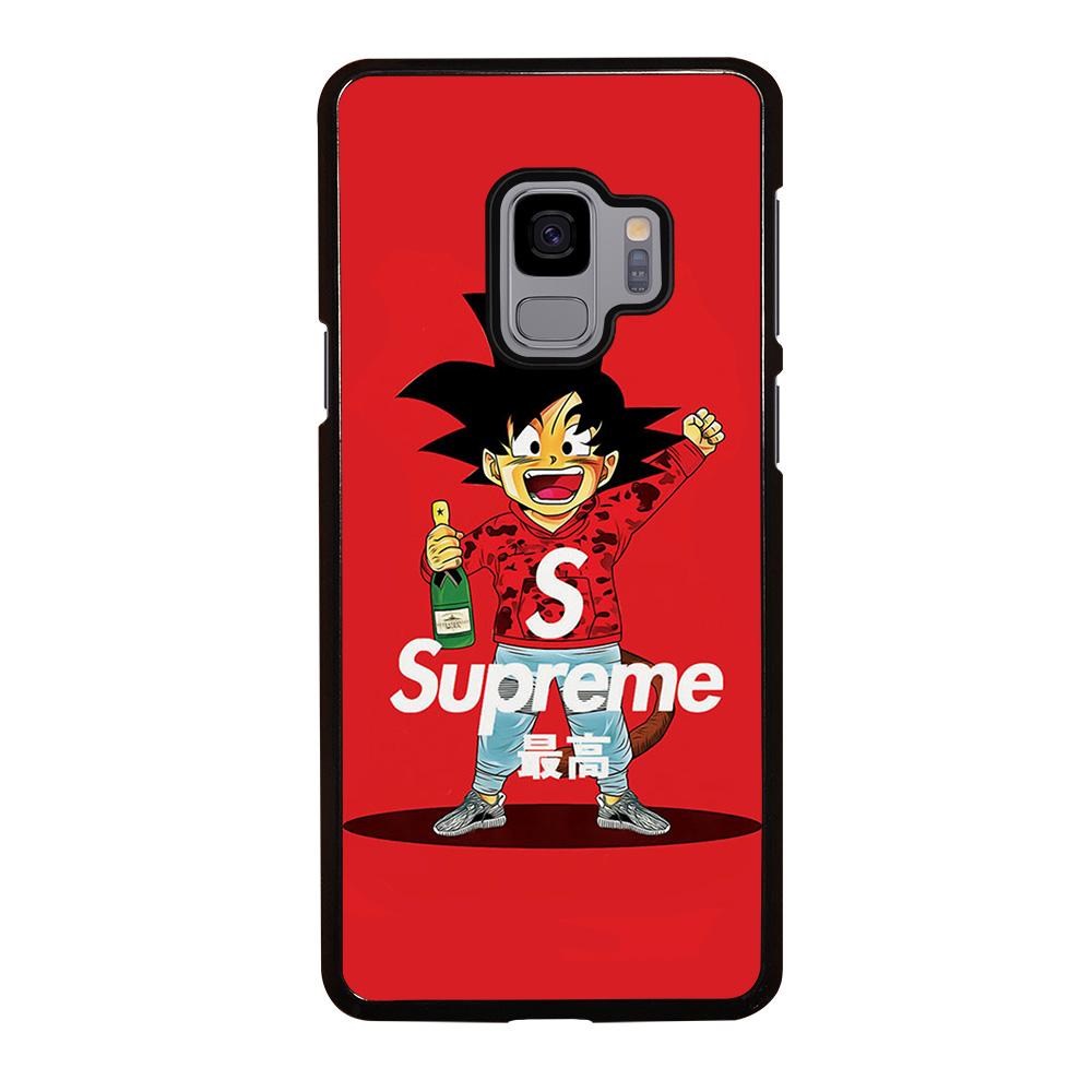 coque custodia cover fundas hoesjes j3 J5 J6 s20 s10 s9 s8 s7 s6 s5 plus edge D25324 GOKU SUPREME BAPE RED Samsung Galaxy S9 Case