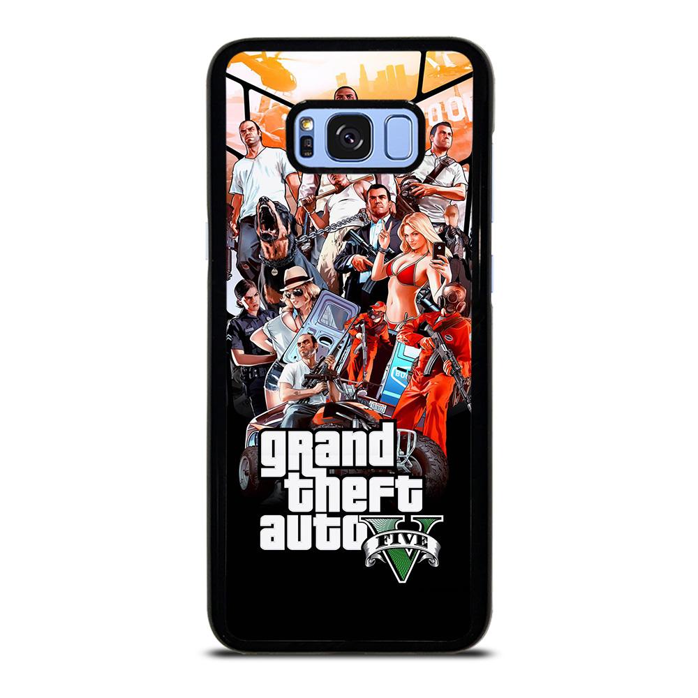 coque custodia cover fundas hoesjes j3 J5 J6 s20 s10 s9 s8 s7 s6 s5 plus edge D25483 GRAND THEFT AUTO V GTA 5 Samsung Galaxy S8 Plus Case