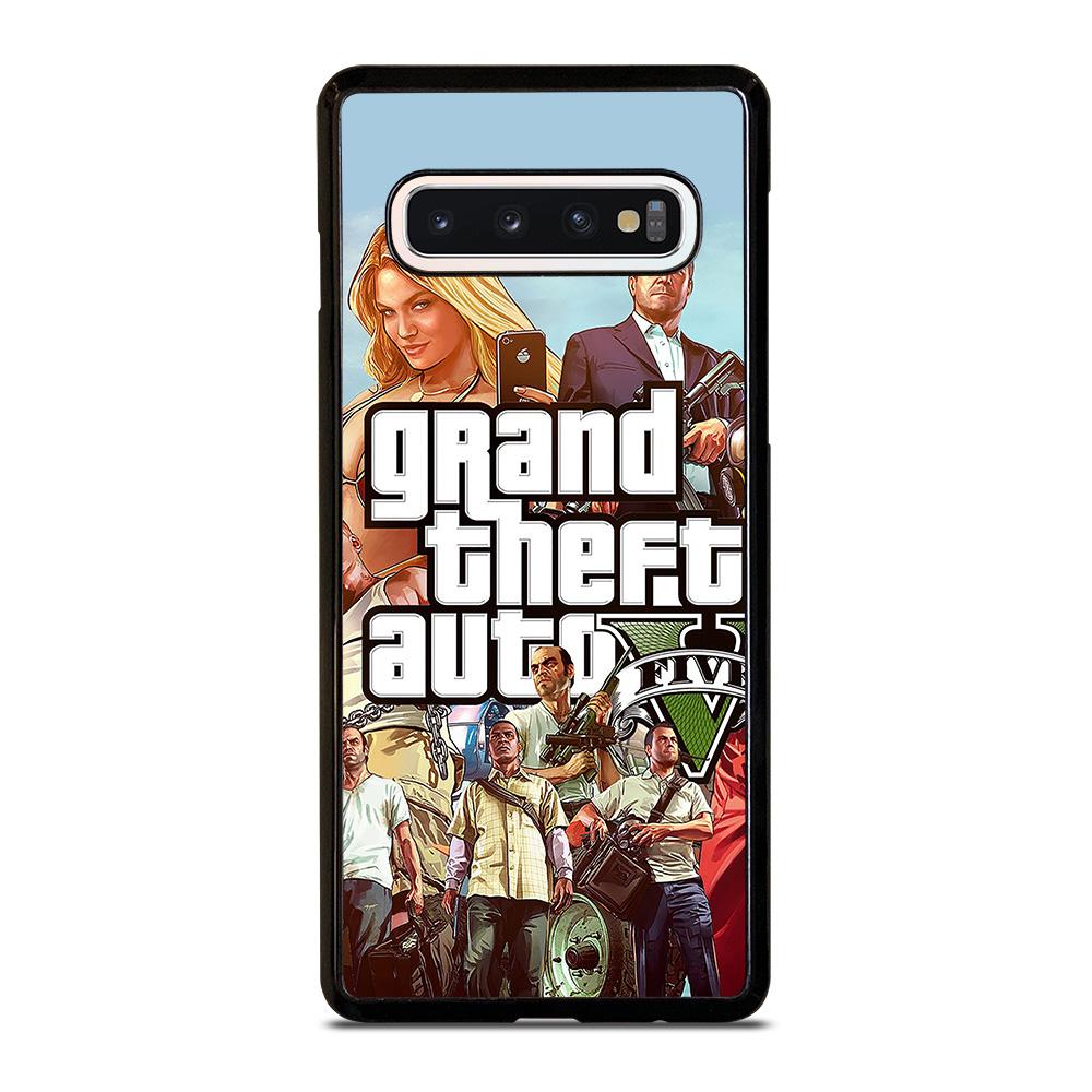 coque custodia cover fundas hoesjes j3 J5 J6 s20 s10 s9 s8 s7 s6 s5 plus edge D25449 GRAND THEFT AUTO V GTA 5 1 Samsung Galaxy S10 Case