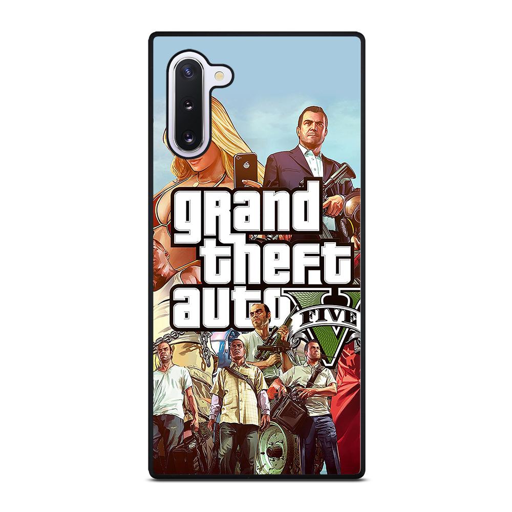 coque custodia cover fundas hoesjes j3 J5 J6 s20 s10 s9 s8 s7 s6 s5 plus edge D25444 GRAND THEFT AUTO V GTA 5 1 Samsung Galaxy Note 10 Case