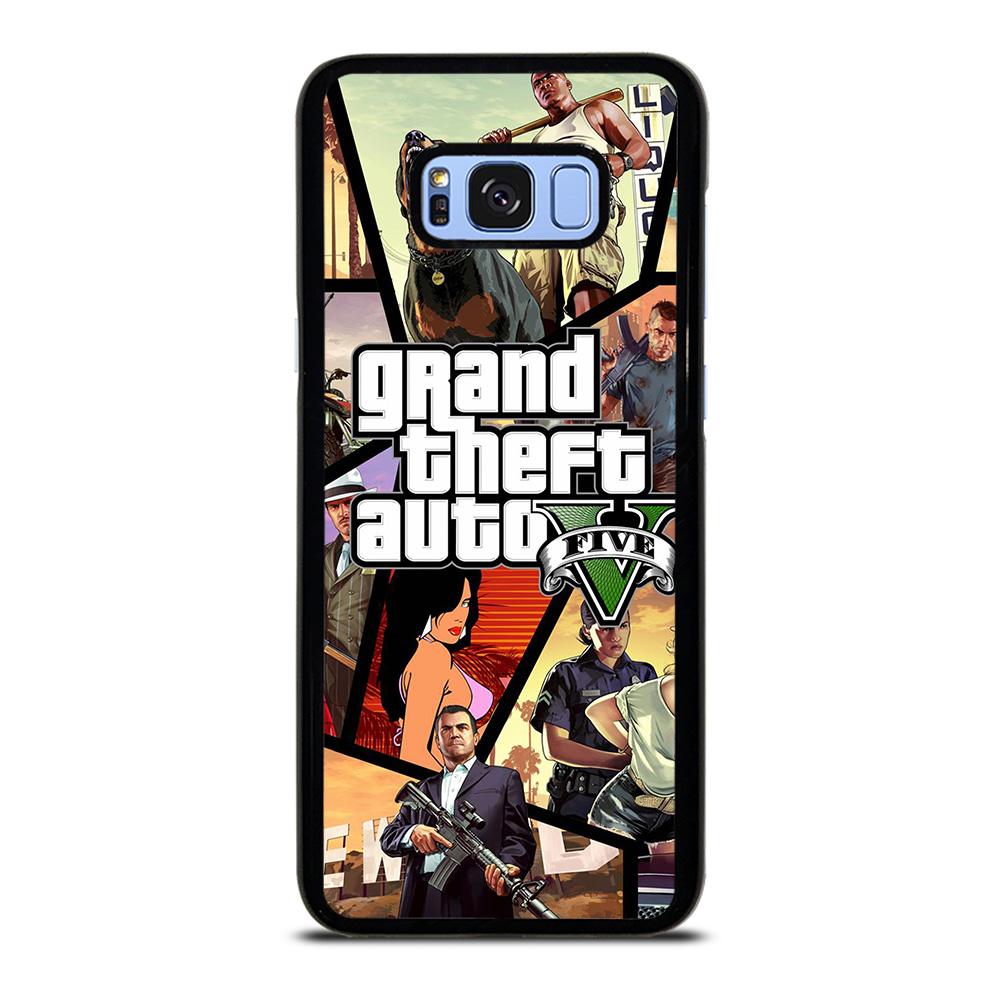 coque custodia cover fundas hoesjes j3 J5 J6 s20 s10 s9 s8 s7 s6 s5 plus edge D25469 GRAND THEFT AUTO V GTA 5 2 Samsung Galaxy S8 Plus Case