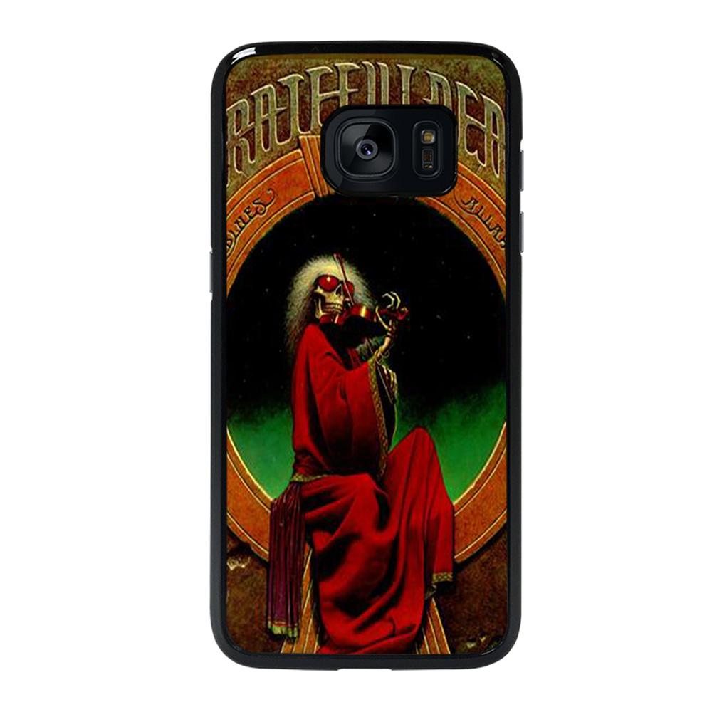 coque custodia cover fundas hoesjes j3 J5 J6 s20 s10 s9 s8 s7 s6 s5 plus edge D25499 GRATEFUL DEAD BLUES FOR ALLAH Samsung galaxy s7 edge Case