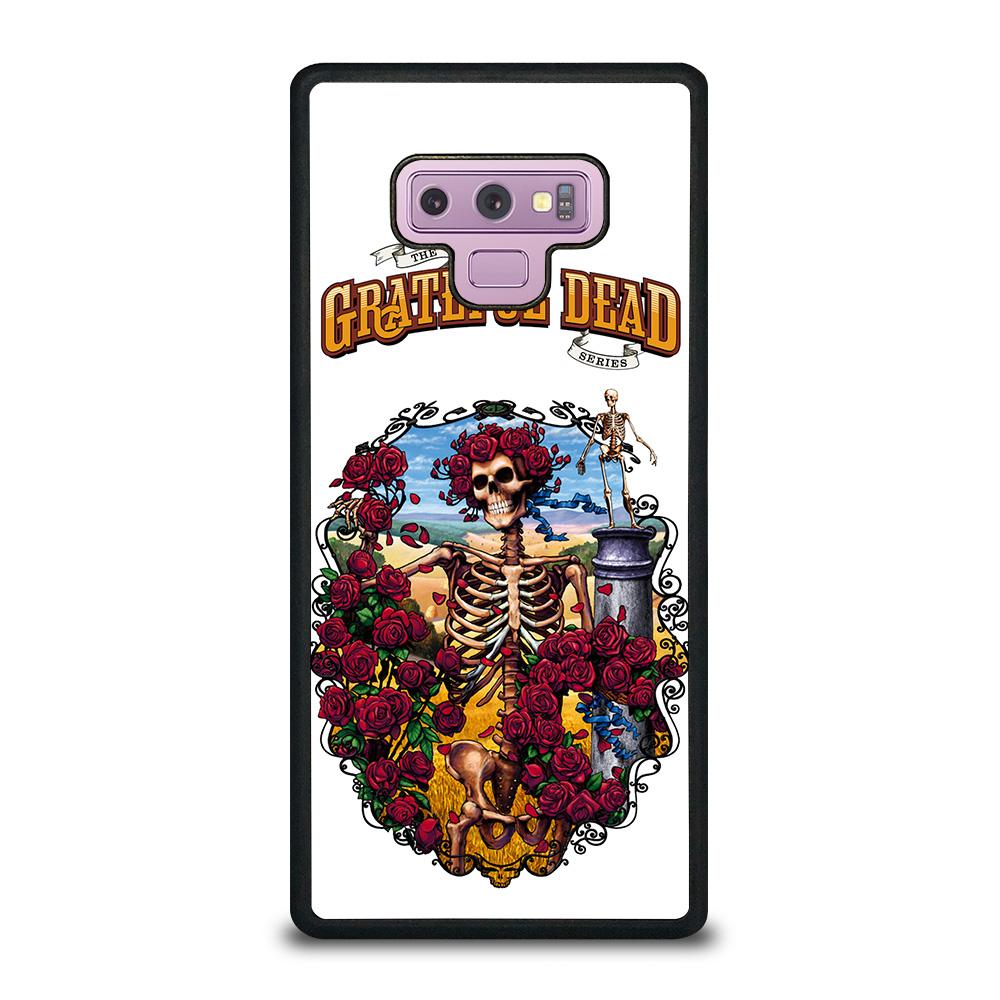 coque custodia cover fundas hoesjes j3 J5 J6 s20 s10 s9 s8 s7 s6 s5 plus edge D25521 GRATEFUL DEAD BONES AND ROSES #1 Samsung Galaxy Note 9 Case