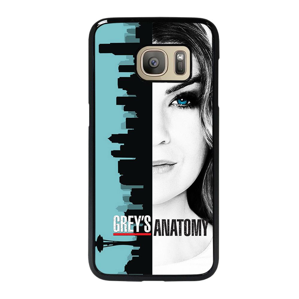 coque custodia cover fundas hoesjes j3 J5 J6 s20 s10 s9 s8 s7 s6 s5 plus edge D25773 GREYS ANATOMY MEREDITH Samsung Galaxy S7 Case