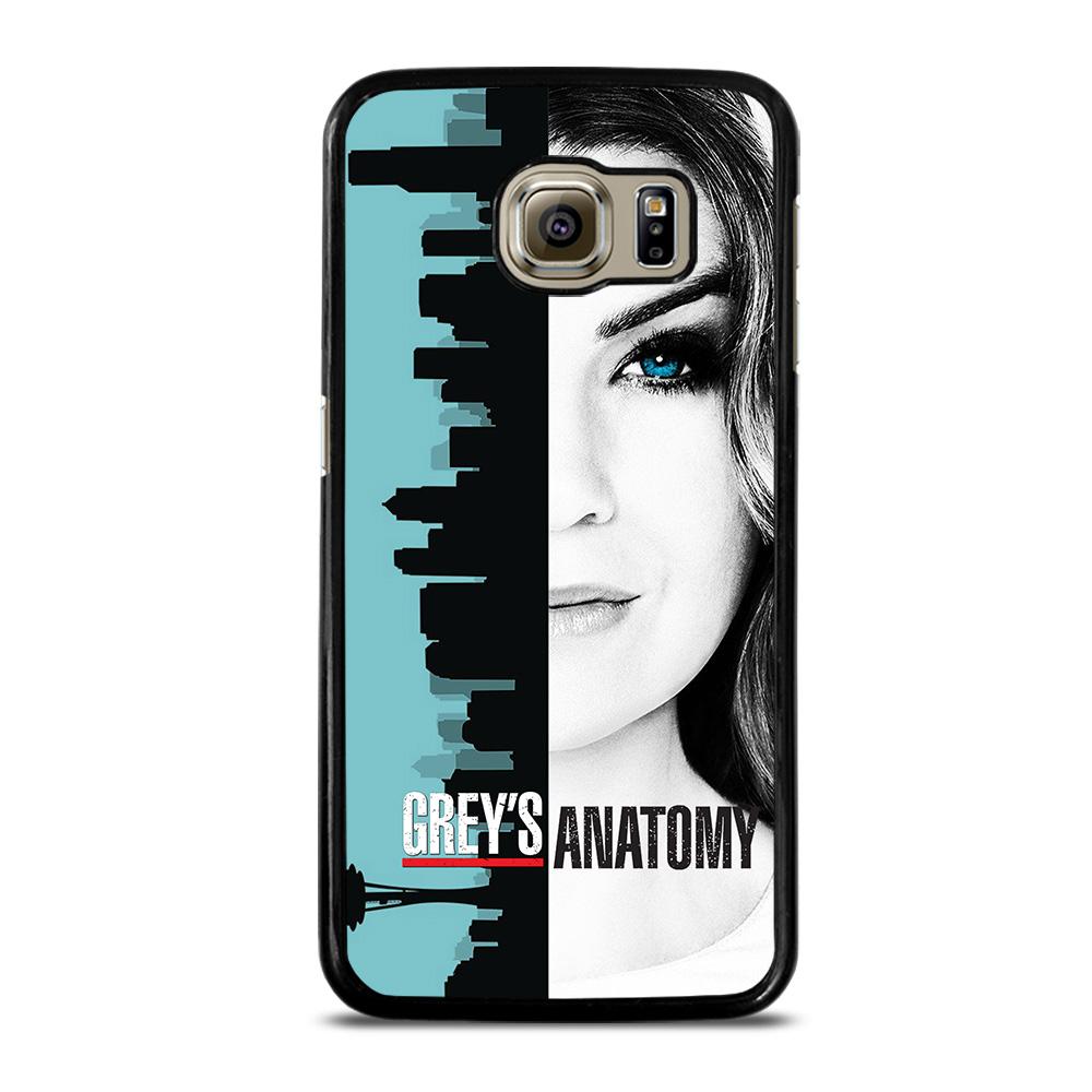 coque custodia cover fundas hoesjes j3 J5 J6 s20 s10 s9 s8 s7 s6 s5 plus edge D25770 GREYS ANATOMY MEREDITH Samsung Galaxy S6 Case