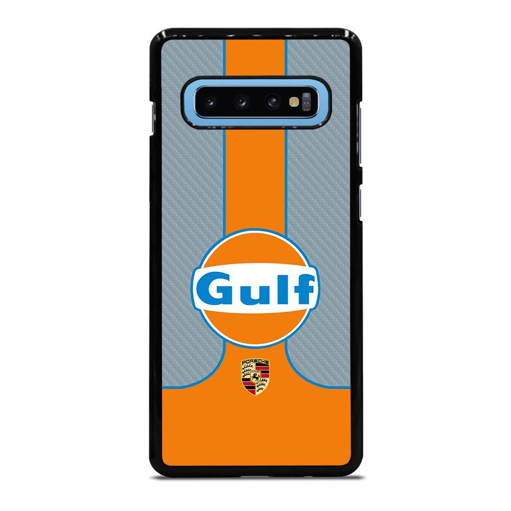 coque custodia cover fundas hoesjes j3 J5 J6 s20 s10 s9 s8 s7 s6 s5 plus edge D25984 GULF OIL MOTOR LOGO 1 Samsung Galaxy S10 Plus Case