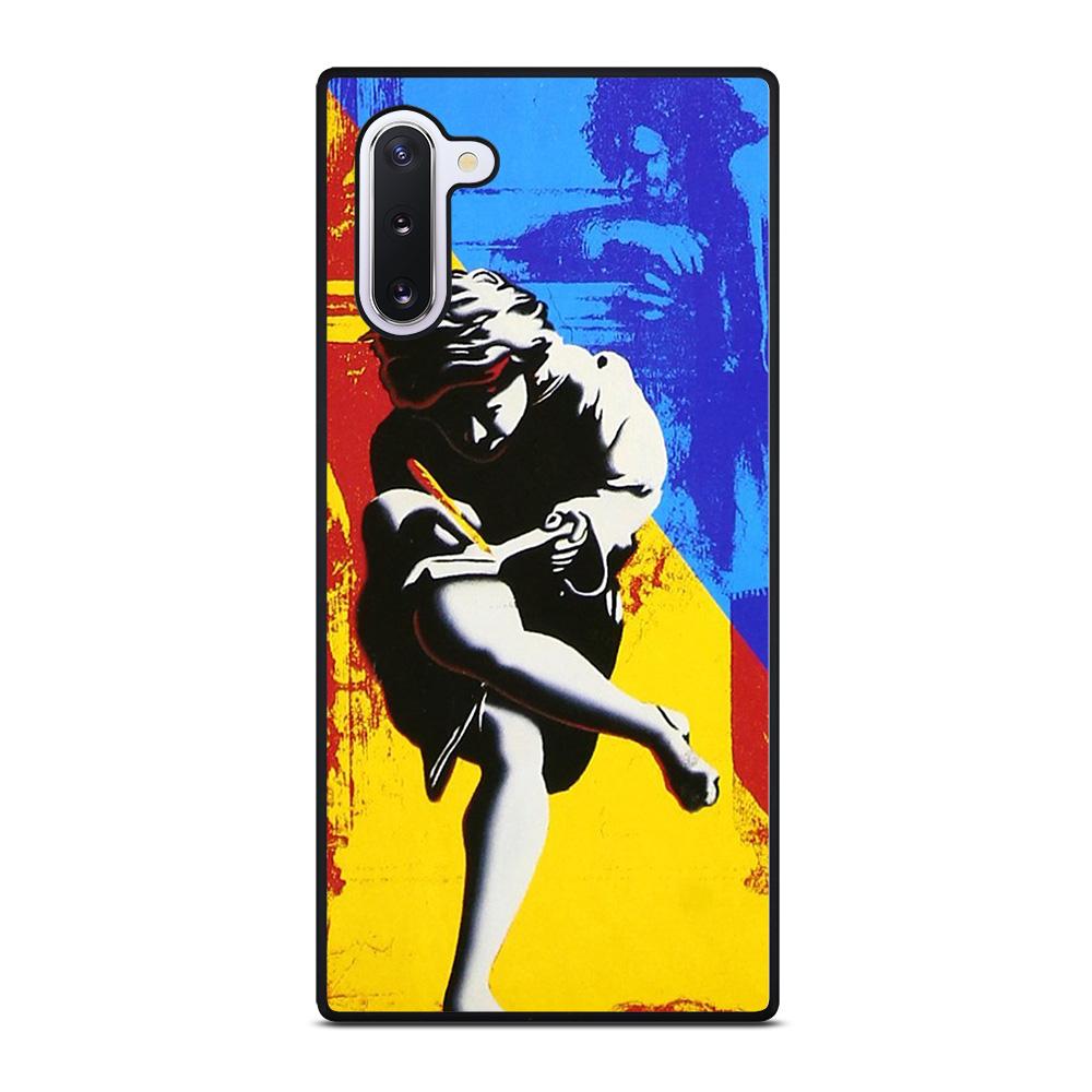 coque custodia cover fundas hoesjes j3 J5 J6 s20 s10 s9 s8 s7 s6 s5 plus edge D26019 GUNS N ROSES COVER #1 Samsung Galaxy Note 10 Case