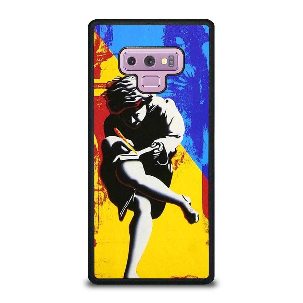 coque custodia cover fundas hoesjes j3 J5 J6 s20 s10 s9 s8 s7 s6 s5 plus edge D26022 GUNS N ROSES COVER #1 Samsung Galaxy Note 9 Case