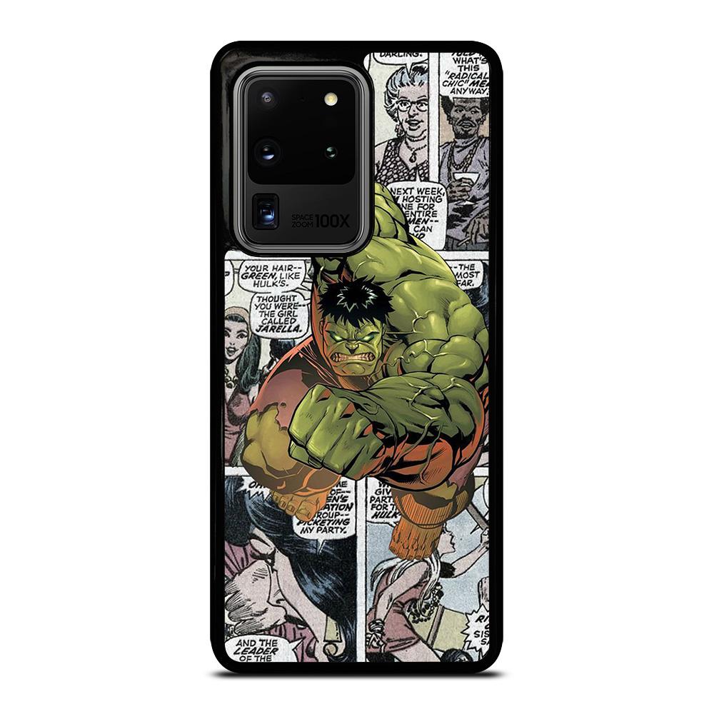 coque custodia cover fundas hoesjes j3 J5 J6 s20 s10 s9 s8 s7 s6 s5 plus edge D27448 HULK COMICS Samsung Galaxy S20 Ultra Case