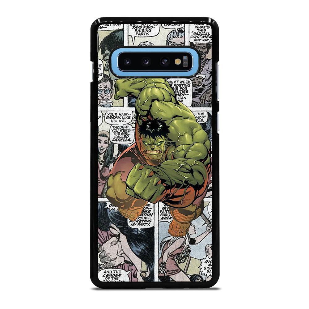 coque custodia cover fundas hoesjes j3 J5 J6 s20 s10 s9 s8 s7 s6 s5 plus edge D27447 HULK COMICS Samsung Galaxy S10 Plus Case