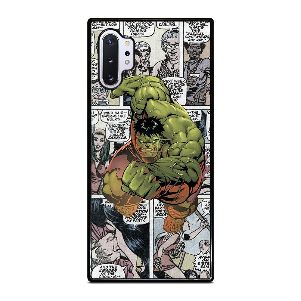 coque custodia cover fundas hoesjes j3 J5 J6 s20 s10 s9 s8 s7 s6 s5 plus edge D27441 HULK COMICS Samsung Galaxy Note 10 Plus Case